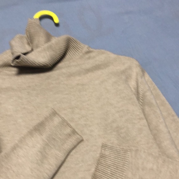 Men's coffee wool knitted fabric long-sleeved T-shirt - Picture 12 of 16